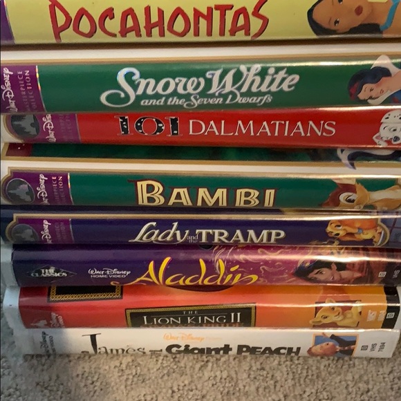 Disney VHS movies - used - Picture 2 of 3